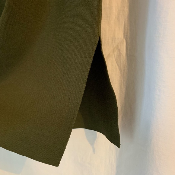 House of Harlow 1960 mock neck knit bodycon sleeveless midi dress - Picture 5 of 7